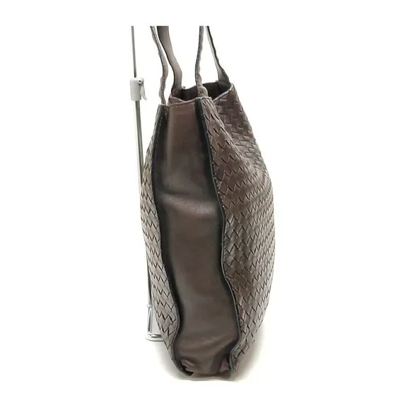 Bottega Veneta Shoulder Bag Brown Leather - Picture 3 of 9